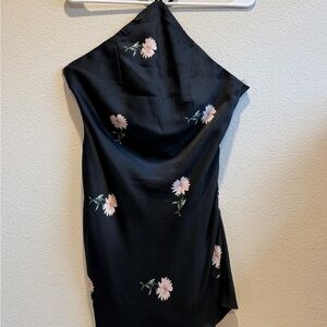 American Eagle Outfitters Black Floral Dress